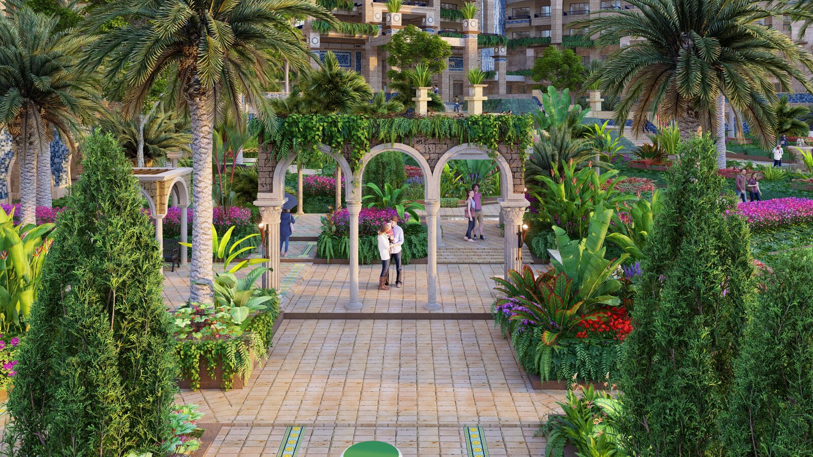 Babylon Hotel - M-Gallery - Landscape Design - 11